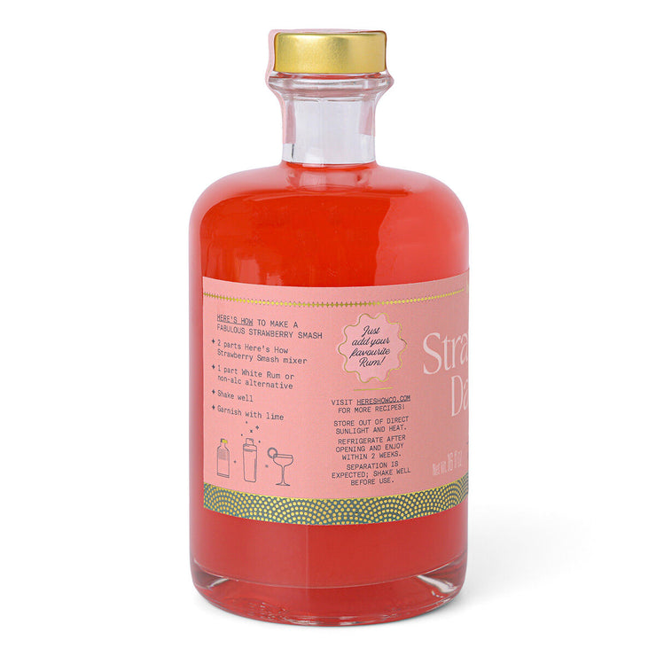 Here's How Cocktail Mixer - Strawberry Daiquiri
