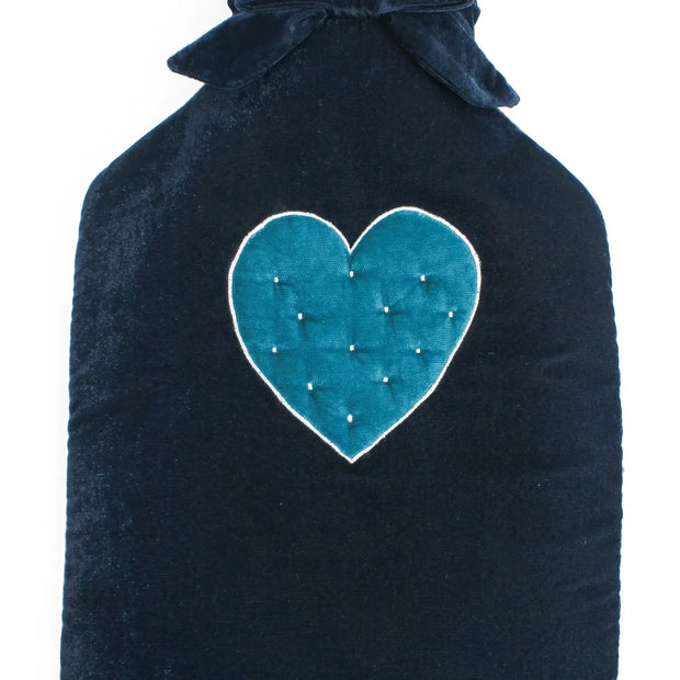 My Doris Velvet Heart Hot Water Bottles