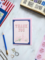 Flora Fricker Thank You Card