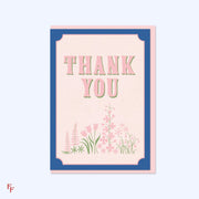 Flora Fricker Thank You Card