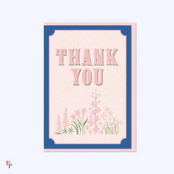 Flora Fricker Thank You Card
