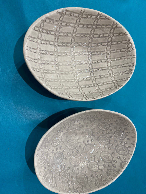 Wonki Ware Patterned Etosha Extra Small Oval Platter