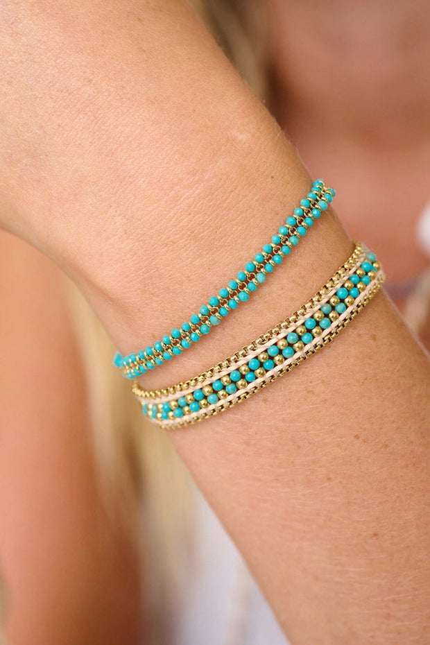 Boho Betty Isla Turquoise Bracelet