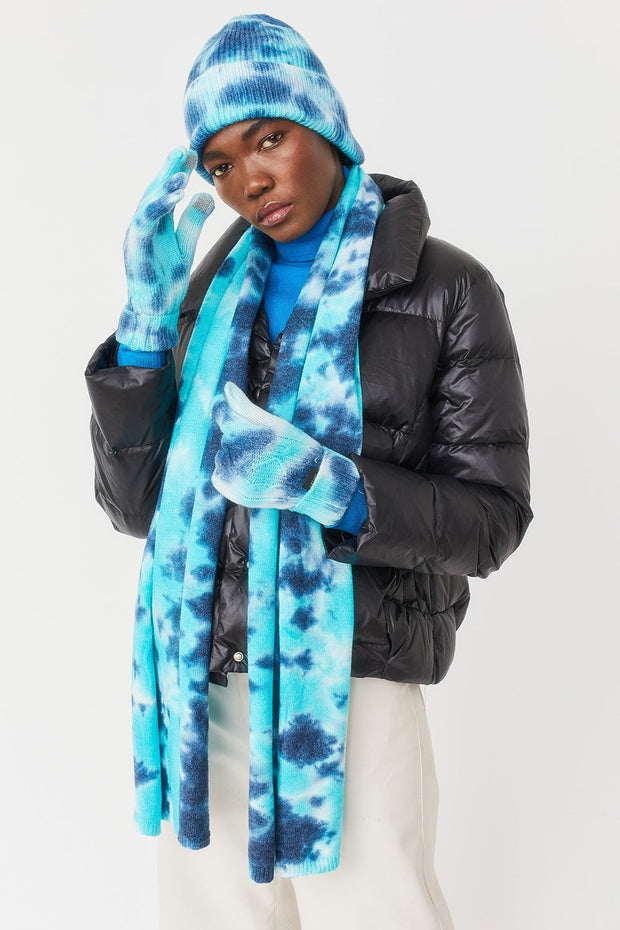 Cashmere Blend Tie Dye Scarf