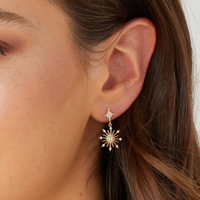 Ashiana Northern Star Stud Earrings