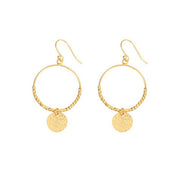 Ashiana Dominique Mini Hoop Earrings in Gold or Silver