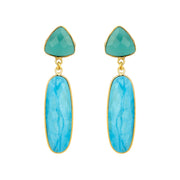 Ashiana Tallulah Earrings - Turquoise