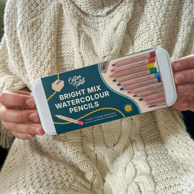 Cotton Twist Jumbo Watercolour Pencils Set