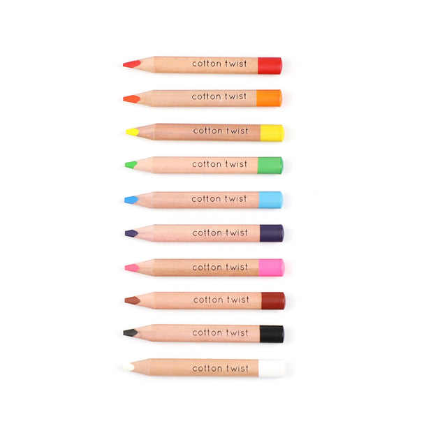 Cotton Twist Jumbo Watercolour Pencils Set