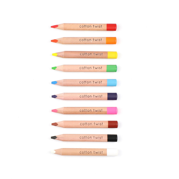 Cotton Twist Jumbo Watercolour Pencils Set