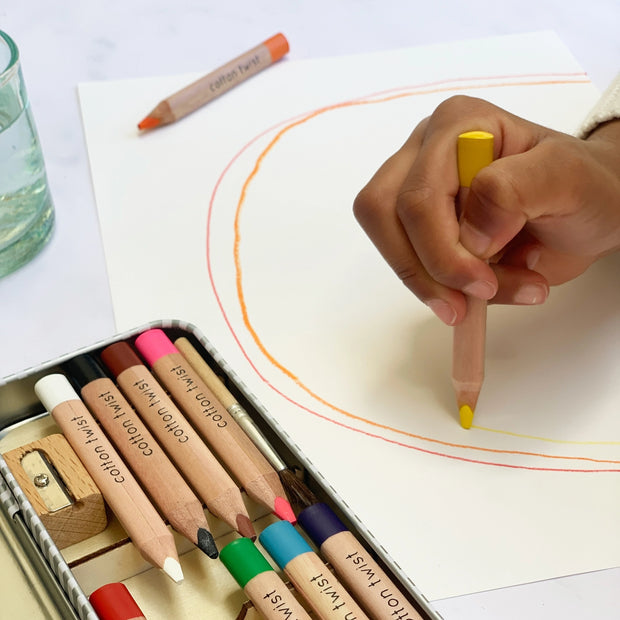 Cotton Twist Jumbo Watercolour Pencils Set
