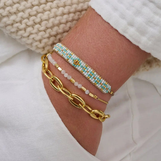 Boho Betty 3 Layer Bracelet Stack - Kasos