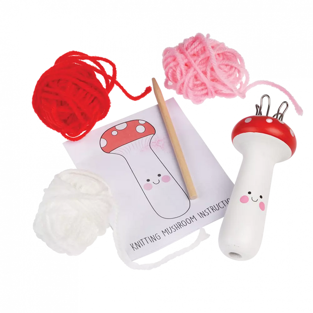 Knitting Mushroom Kit