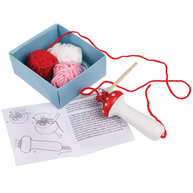 Knitting Mushroom Kit