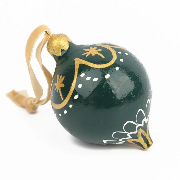 My Doris Painted Teardrop Bauble Decorations