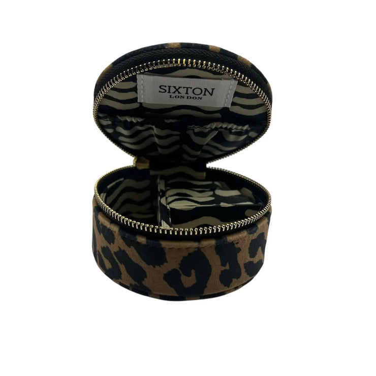 Sixton Jewellery Travel Pot - Leopard