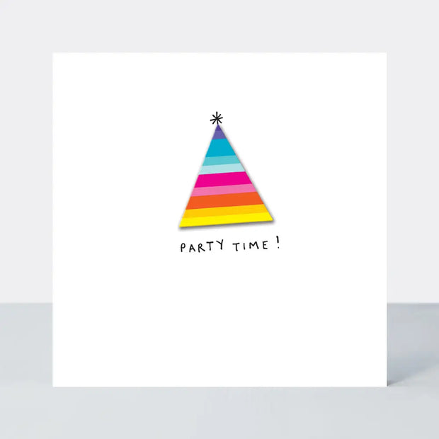 Lollipop Birthday Card - Party Hat