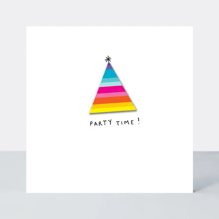 Lollipop Birthday Card - Party Hat