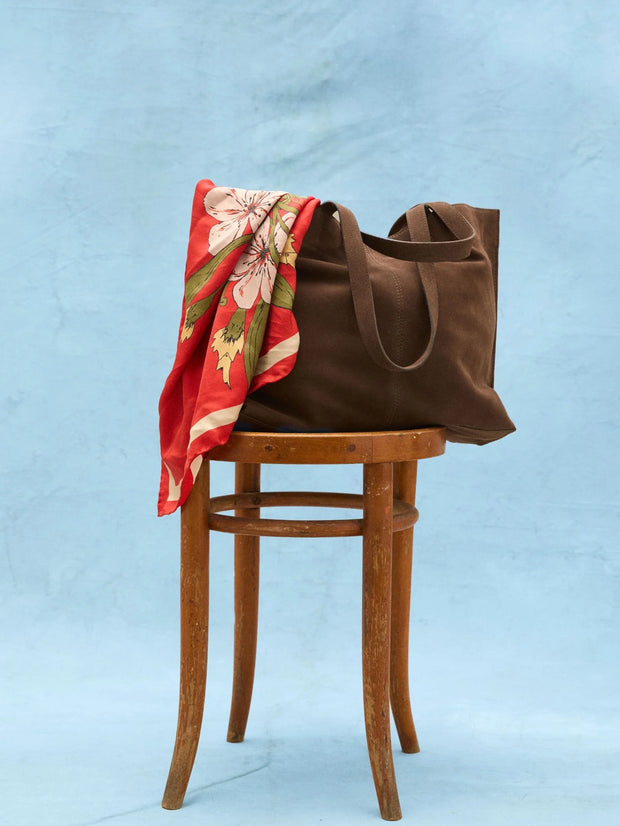 Becksondergaard Magna Flower Sia Scarf - Adrenaline Red