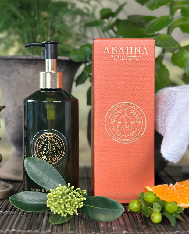Abahna Hand & Body Wash - Mandarin & Sicilian Bergamot