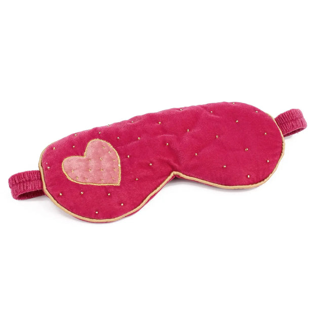 My Doris Velvet Heart Eye Masks