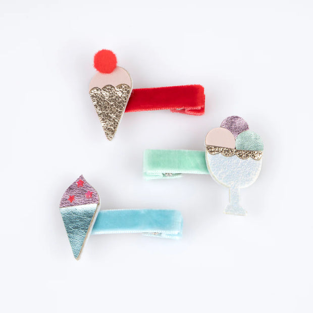 Meri Meri Hair Clips - Ice Creams