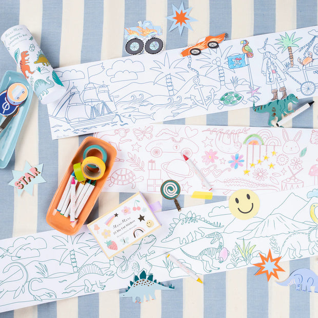 Meri Meri Colouring Roll - Pirates