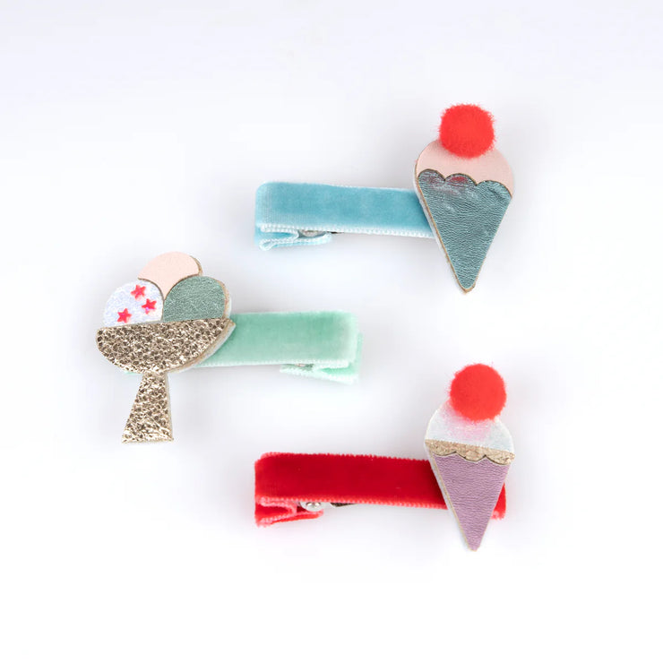 Meri Meri Hair Clips - Ice Creams