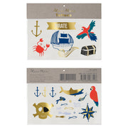 Meri Meri Temporary Tattoos - Pirate's Bounty