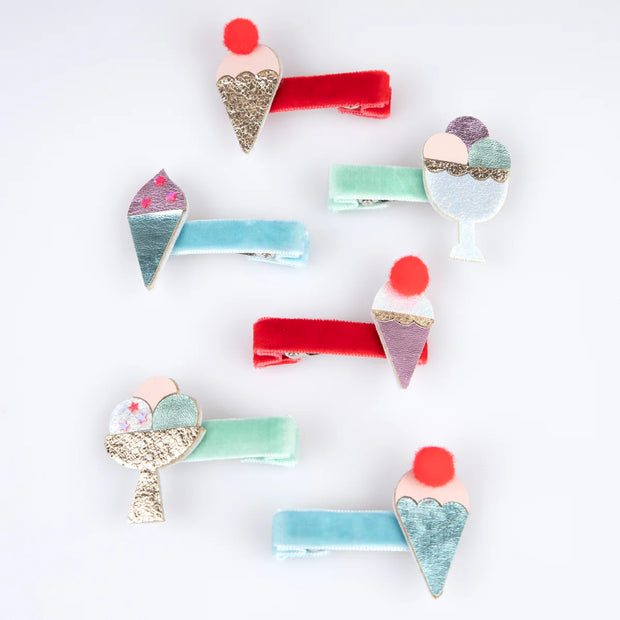 Meri Meri Hair Clips - Ice Creams