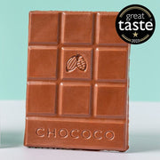 Chococo Triple Chocolate Milk Chocolate Bar with Dark & White Chips