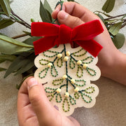 Cotton Twist Make Your Own Stitched Mistletoe Decoration