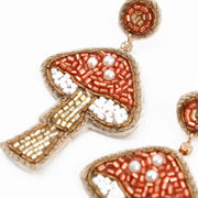 My Doris Mushroom Earrings - Copper