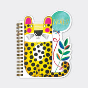 Rachel Ellen Shaped Notebooks - Leopard