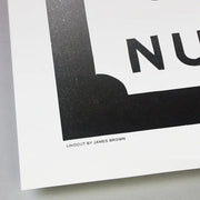 Pressed and Folded Print - Nuisance