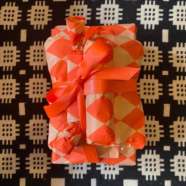 Petra Boase Tissue Paper - Fluoro Orange & Peach