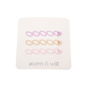 Trio of Hair Clips - Ovals