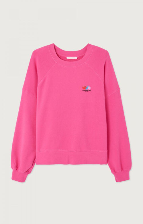 American Vintage Atubay Pink Sweatshirt