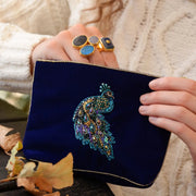 My Doris Medium Pouch - Peacock