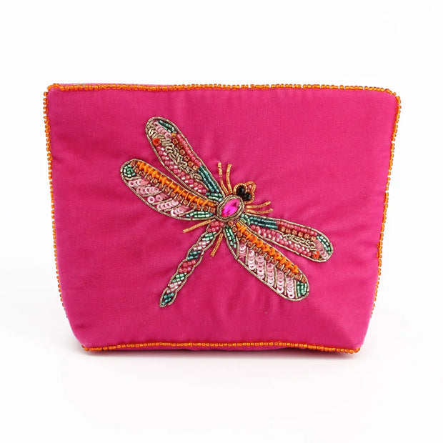 My Doris Small Pouch - Pink Dragonfly