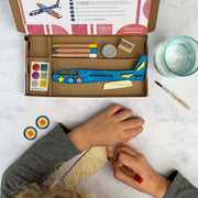 Cotton Twist Plane Craft Activity Box