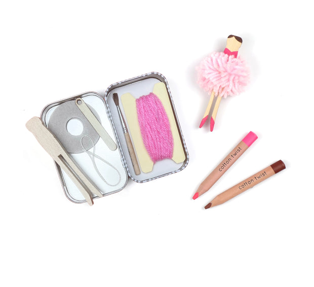Cotton Twist Make Your Own Pom Pom Ballerina Kit