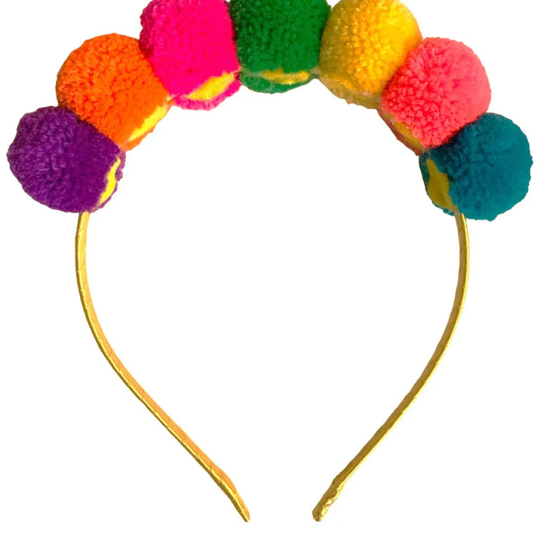 Fiesta Pompom Headband