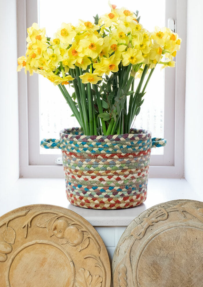 The Braided Rug Company Jute Baskets - Medium