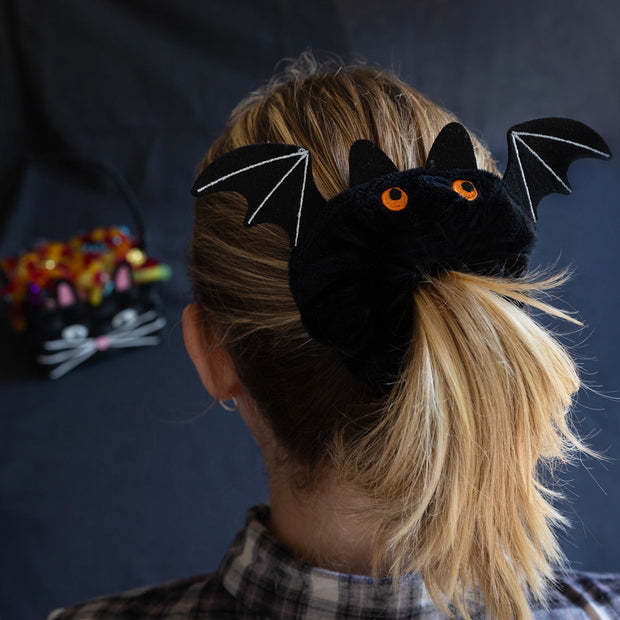 Talking Tables Halloween Bat Hair Scrunchie