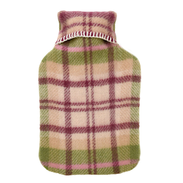 Tweedmill Pure New Wool Hot Water Bottle - Cottage Pink
