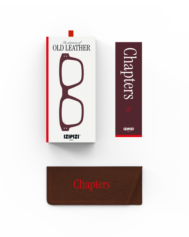 Izipizi Unisex Reading Glasses Chapters Quote Limited Edition