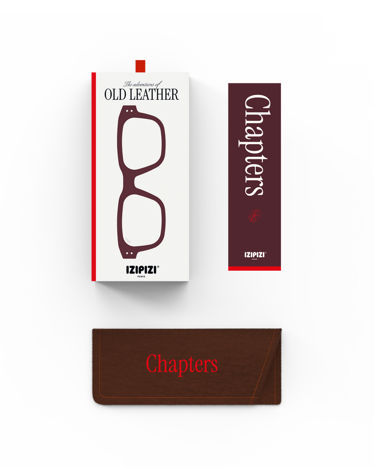 Izipizi Unisex Reading Glasses Chapters Quote Limited Edition