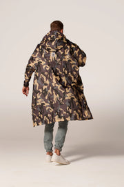 Rainkiss Unisex Recycled Rain Poncho - Camo