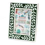Resin Photo Frame - Green 9x14cm